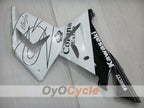Injection Fairing kit for 04-05 NINJA ZX-10R - White, Black - Corona #OYO87901494