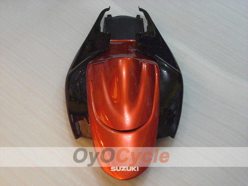 Injection Fairing kit for 06-07 GSX R750 - Orange, Black - Flame #OYO87901290