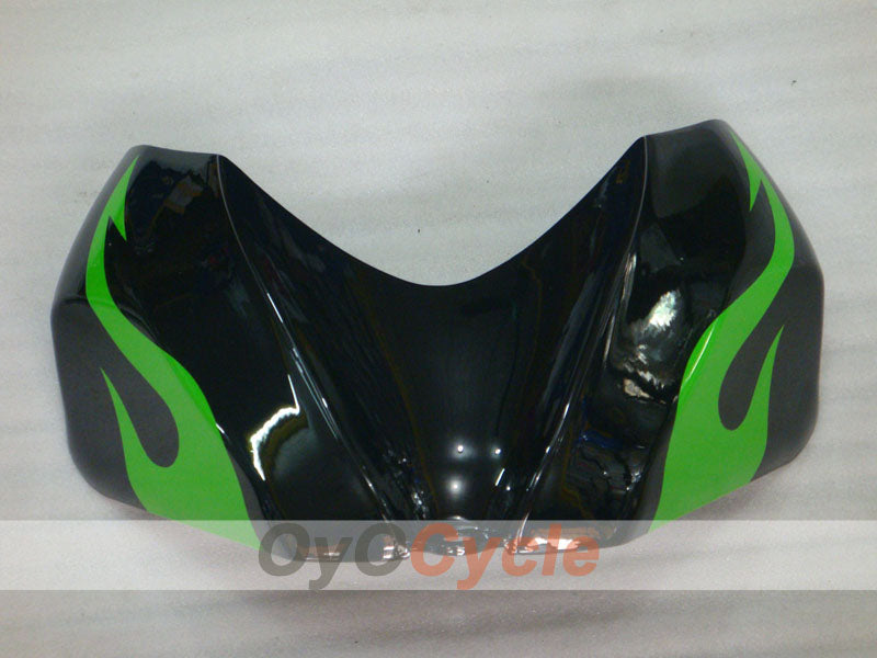 Injection Fairing kit for 06-07 GSX R600 - Green, Black - Flame #OYO87901500