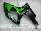 Injection Fairing kit for 06-07 GSX R600 - Green, Black - Flame #OYO87901500