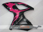 Injection Fairing kit for 06-07 GSX R600 - Red, Black - Flame #OYO87901503