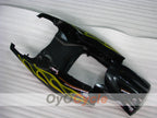 Injection Fairing kit for 06-07 GSX R600 - Yellow, Black - Flame #OYO87901504
