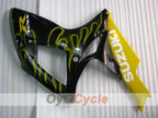 Injection Fairing kit for 06-07 GSX R750 - Yellow, Black - Flame #OYO87901299