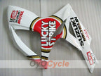 Injection Fairing kit for 06-07 GSX R750 - Red, White - Lucky Strike #OYO87901307