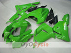 Injection Fairing kit for 04-05 NINJA ZX-10R - Green, Black - Factory Style #OYO87901516