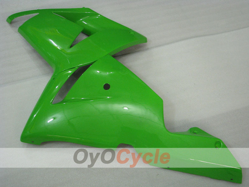 Injection Fairing kit for 04-05 NINJA ZX-10R - Green, Black - Factory Style #OYO87901516