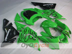 Injection Fairing kit for 04-05 NINJA ZX-10R - Green, Black - Flame #OYO87901536