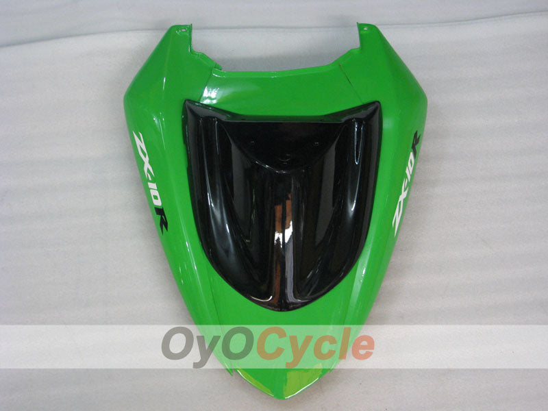 Injection Fairing kit for 04-05 NINJA ZX-10R - Green, Black - Flame #OYO87901536