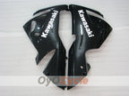 Injection Fairing kit for 04-05 NINJA ZX-10R - Green, Black - Flame #OYO87901536