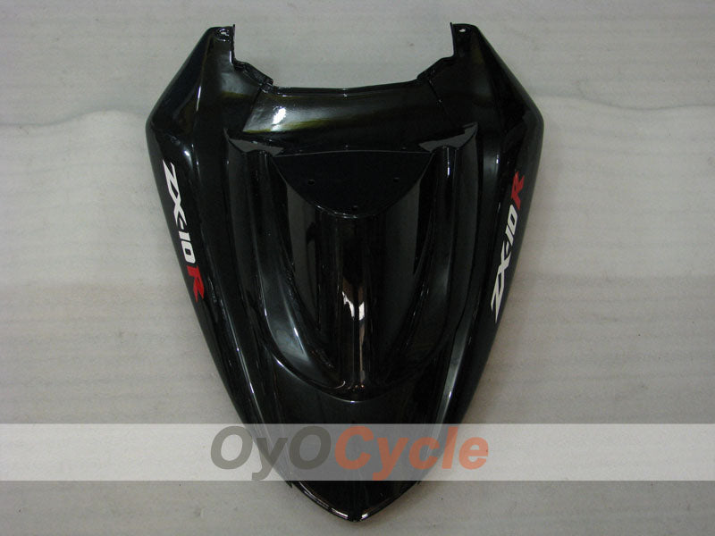 Injection Fairing kit for 04-05 NINJA ZX-10R - Red, Black - Flame #OYO87901540
