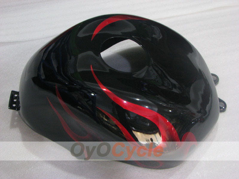 Injection Fairing kit for 04-05 NINJA ZX-10R - Red, Black - Flame #OYO87901540