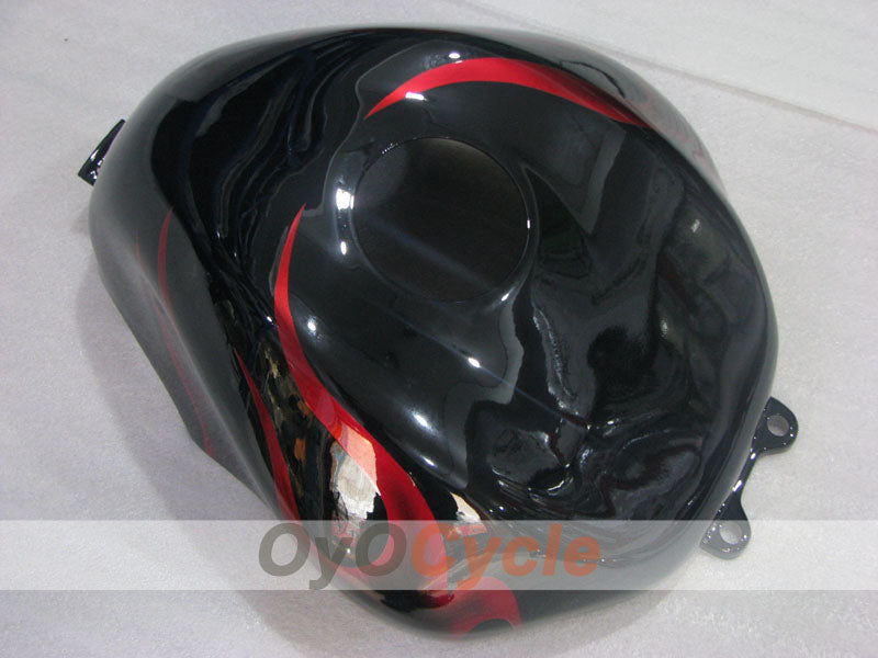 Injection Fairing kit for 04-05 NINJA ZX-10R - Red, Black - Flame #OYO87901540