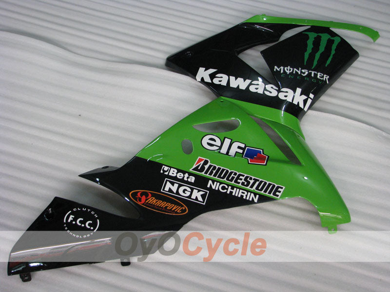 Left & Right Side Fairing For Kawasaki 04-05 Ninja ZX-10R #OYO87913333 Secondary image