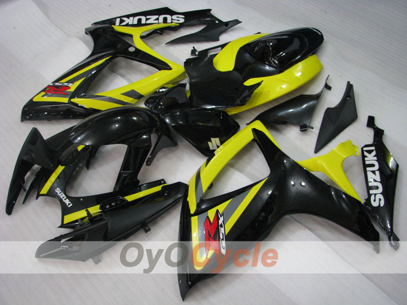 Injection Fairing kit for 06-07 GSX R750 - Yellow - Factory Style #OYO87901325