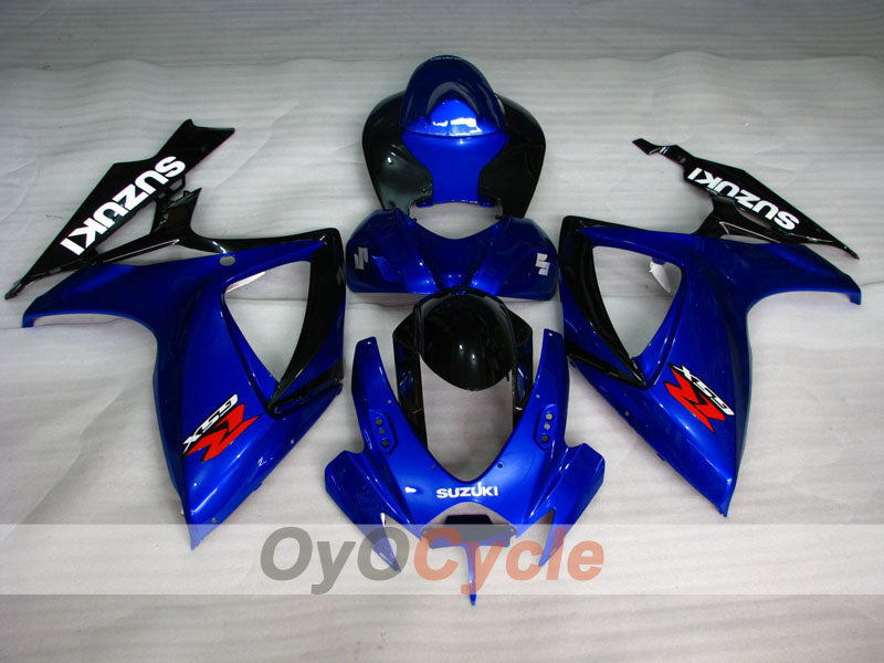 Injection Fairing kit for 06-07 GSX R750 - Blue, Black - Factory Style #OYO87901327