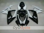Injection Fairing kit for 06-07 GSX R600 - White, Black - Factory Style #OYO87901570