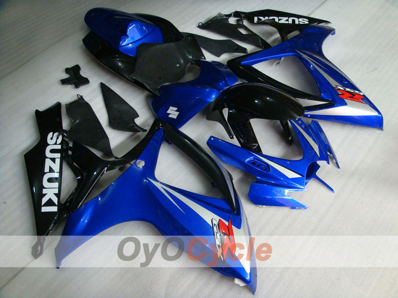 Injection Fairing kit for 06-07 GSX R600 - Blue, Black - Factory Style #OYO87901572 Main image