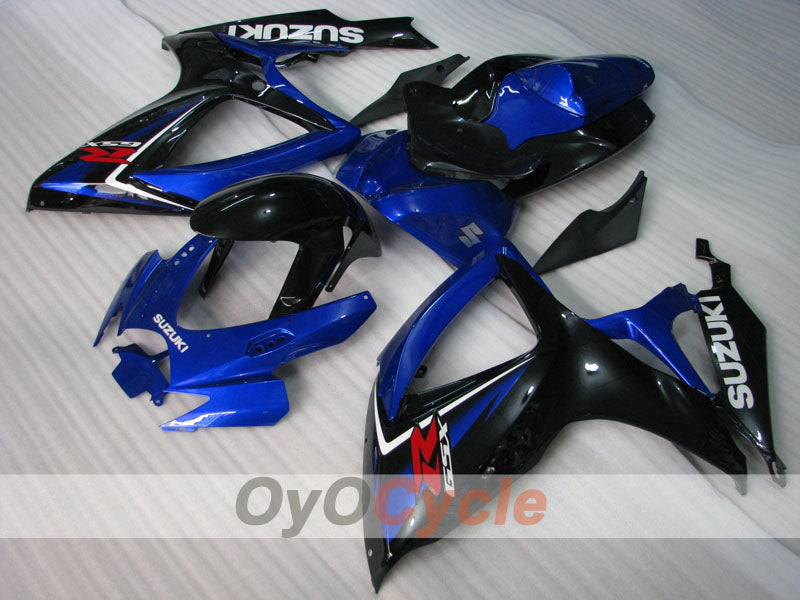 Injection Fairing kit for 06-07 GSX R600 - Blue, Black - Factory Style #OYO87901585 Main image