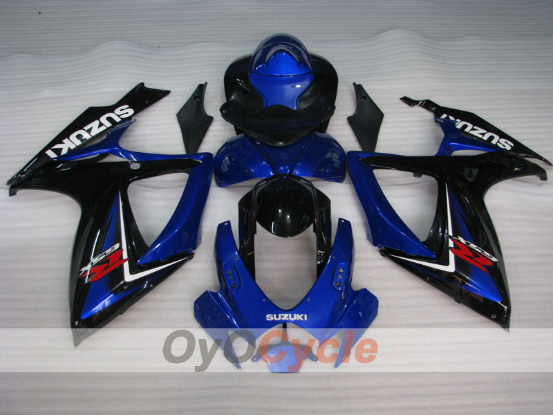 Injection Fairing kit for 06-07 GSX R600 - Blue, Black - Factory Style #OYO87901585