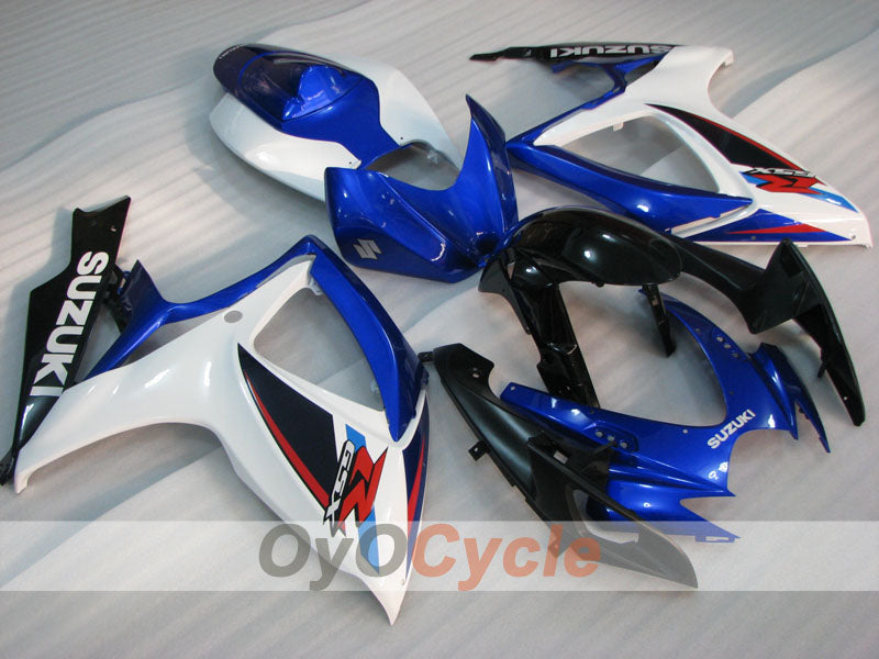 Injection Fairing kit for 06-07 GSX R600 - Blue, Black - Factory Style #OYO87901587