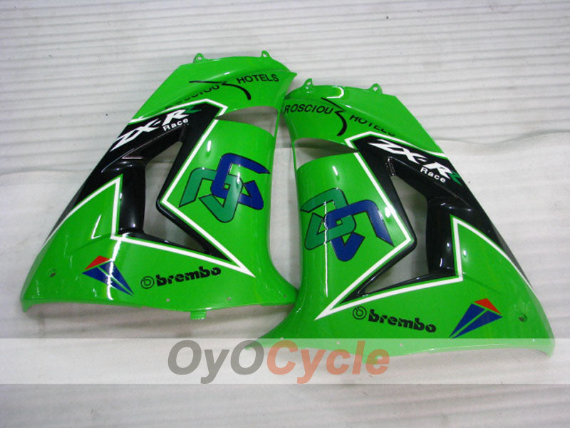 Left & Right Side Fairing For Kawasaki 06-07 Ninja ZX-10R #OYO87913373