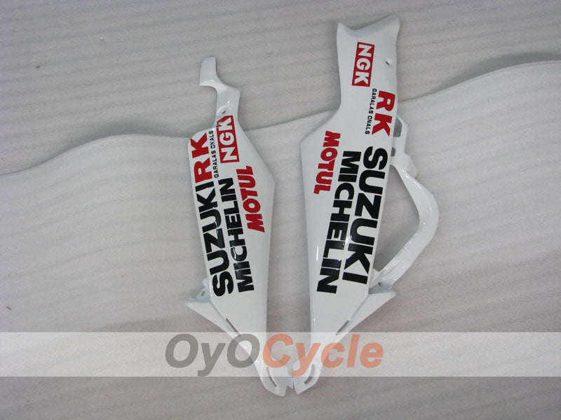 Injection Fairing kit for 06-07 GSX R600 - Yellow, White - MICHELIN, MOTUL, PEPSI #OYO87901596