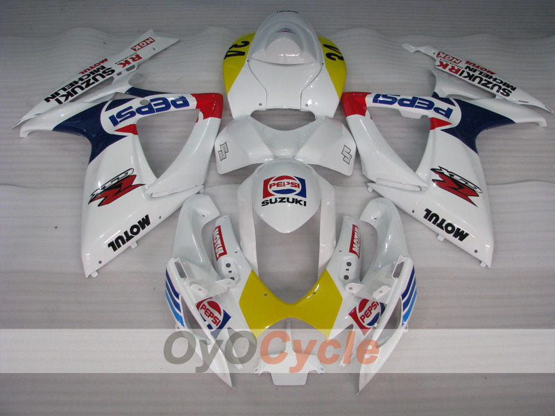 Injection Fairing kit for 06-07 GSX R750 - White - PEPSI #OYO87901353 Secondary image