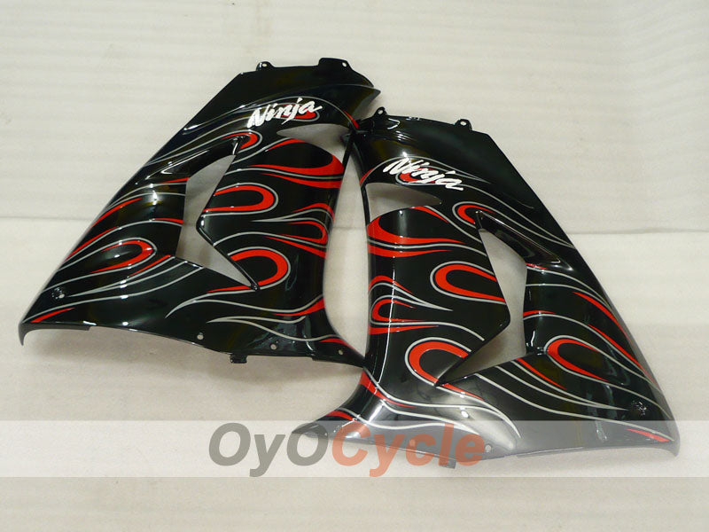Left & Right Side Fairing For Kawasaki 06-07 Ninja ZX-10R #OYO87913375