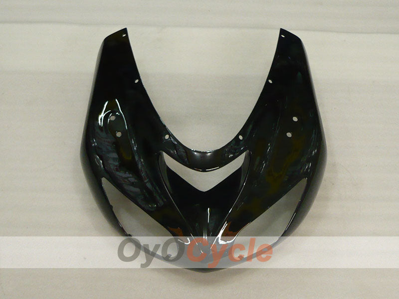 Injection Fairing kit for 06-07 NINJA ZX-10R - White, Black - Flame #OYO87901599