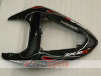 Injection Fairing kit for 06-07 NINJA ZX-10R - White, Black - Flame #OYO87901599