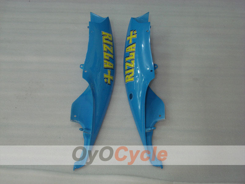 Injection Fairing kit for 06-07 GSX R750 - Blue, Black - Rizla+ #OYO87901368