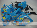 Injection Fairing kit for 06-07 GSX R750 - Blue, Black - Rizla+ #OYO87901372