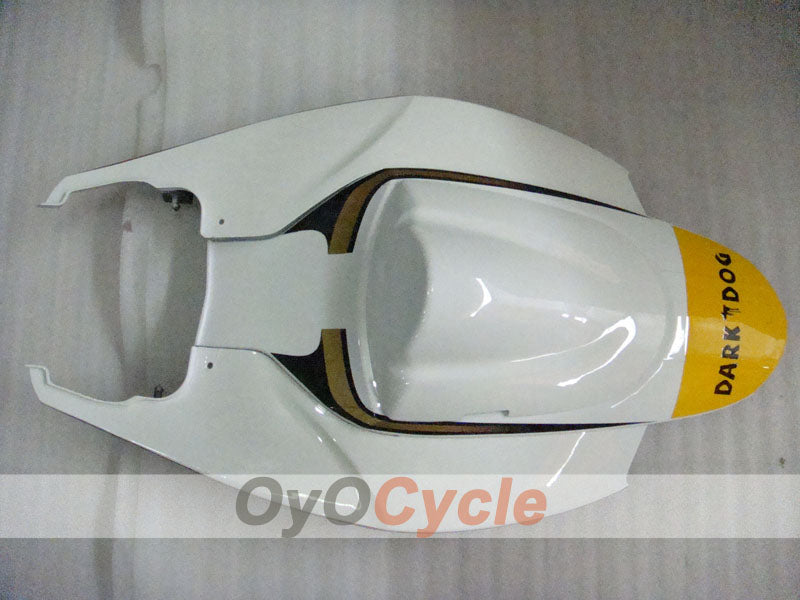Injection Fairing kit for 06-07 GSX R600 - White, Black - MOTUL, VIRU #OYO87901605
