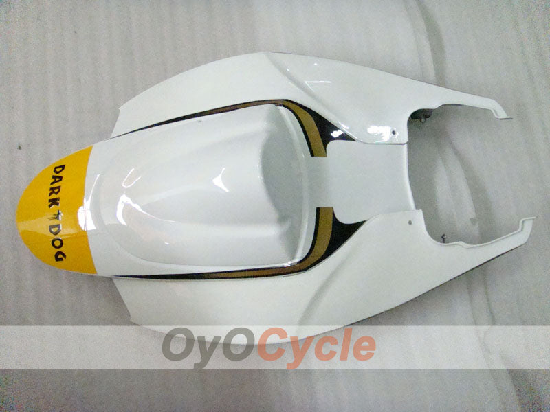 Injection Fairing kit for 06-07 GSX R600 - White, Black - MOTUL, VIRU #OYO87901605