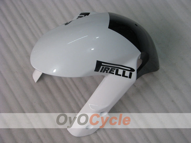Injection Fairing kit for 08-10 GSX R600 - White, Black - Corona #OYO87901611