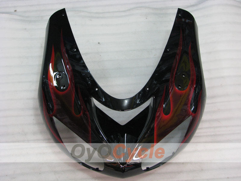 Injection Fairing kit for 06-07 NINJA ZX-10R - Red, Black - Flame #OYO87901612