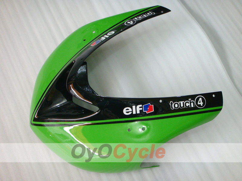 Injection Fairing kit for 06-07 NINJA ZX-10R - Green, Black - Monster #OYO87901627