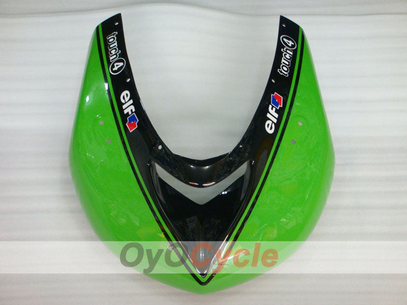 Injection Fairing kit for 06-07 NINJA ZX-10R - Green, Black - Monster #OYO87901627