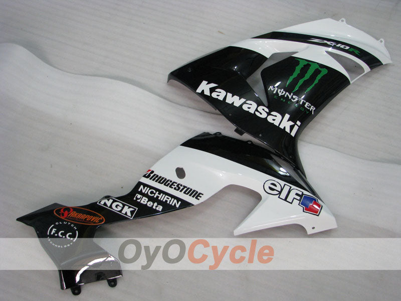 Left & Right Side Fairing For Kawasaki 06-07 Ninja ZX-10R #OYO87913388 Secondary image