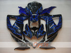 Injection Fairing kit for 08-10 GSX R600 - Blue, Black - Flame #OYO87901632