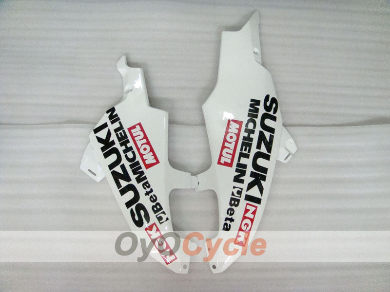 Injection Fairing kit for 08-10 GSX R600 - Red, White - Lucky Strike, MICHELIN, MOTUL #OYO87901644