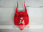 Injection Fairing kit for 08-10 GSX R750 - Red, White - Lucky Strike #OYO87901454