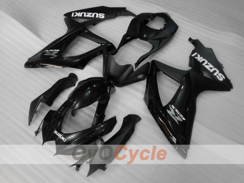 Injection Fairing kit for 08-10 GSX R600 - Black, Matte - Factory Style #OYO87901653 Main image