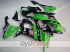 Injection Fairing kit for 08-10 NINJA ZX-10R - Green, Black - PIRELLI #OYO87901663