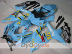 Injection Fairing kit for 08-10 GSX R600 - Blue, Black - Rizla+ #OYO87901674