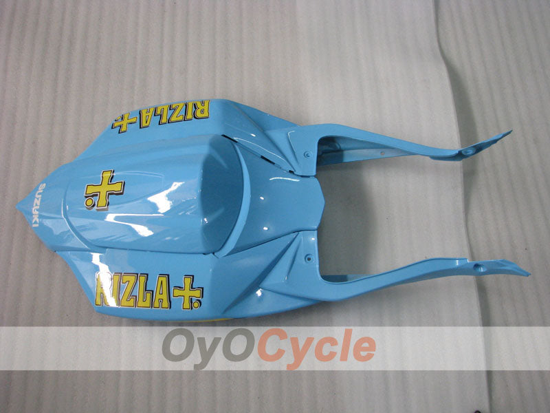 Injection Fairing kit for 08-10 GSX R600 - Blue, Black - Rizla+ #OYO87901674