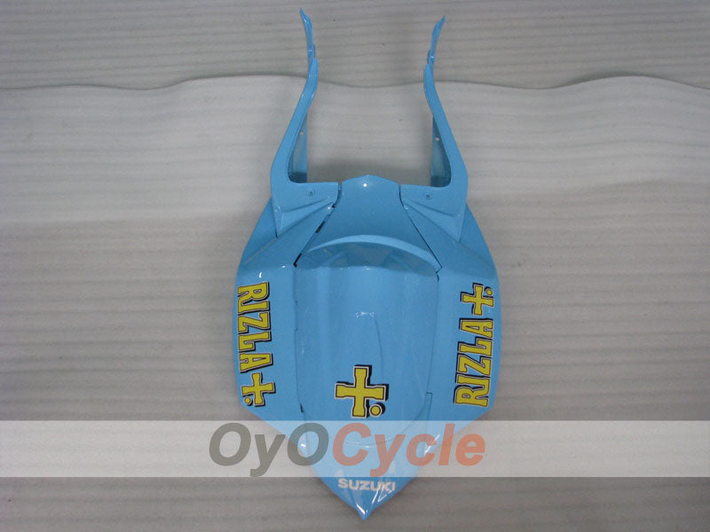 Injection Fairing kit for 08-10 GSX R600 - Blue, Black - Rizla+ #OYO87901674