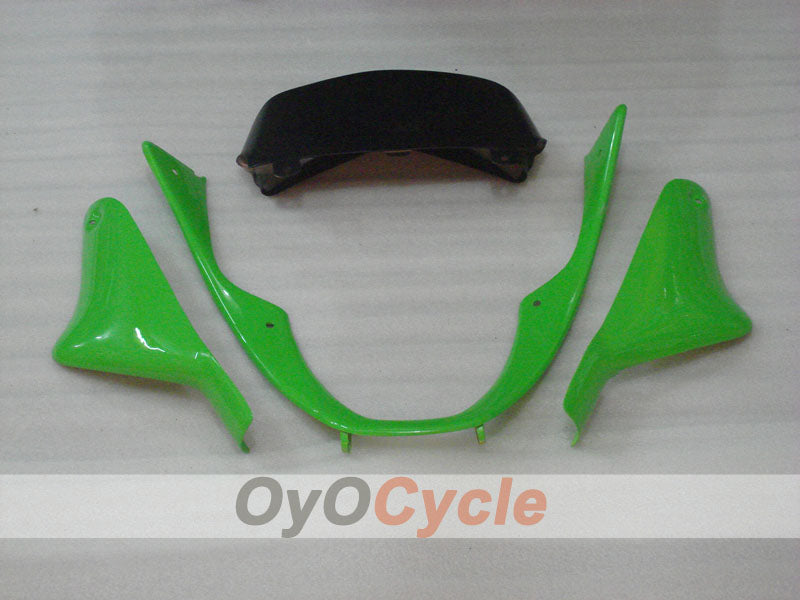 Injection Fairing kit for 00-02 NINJA ZX-6R - Green - Factory Style #OYO87901688