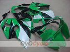 Injection Fairing kit for 00-02 NINJA ZX-6R - Green, White - Factory Style #OYO87901694