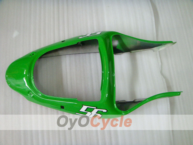 Injection Fairing kit for 00-02 NINJA ZX-6R - Green, Black - Factory Style #OYO87901695